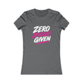 Zero Apologies Given Slim-Fit T-Shirt