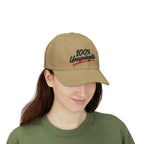 "100% Unapologetic" Embroidered Baseball Hat