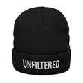 Embroidered Unfiltered Beanie Hat