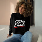 CEO of Chaos Crop Hoodie