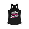 Little Ray of Fucking Sunshine Racerback Tank product view 1 – No Filter Daily