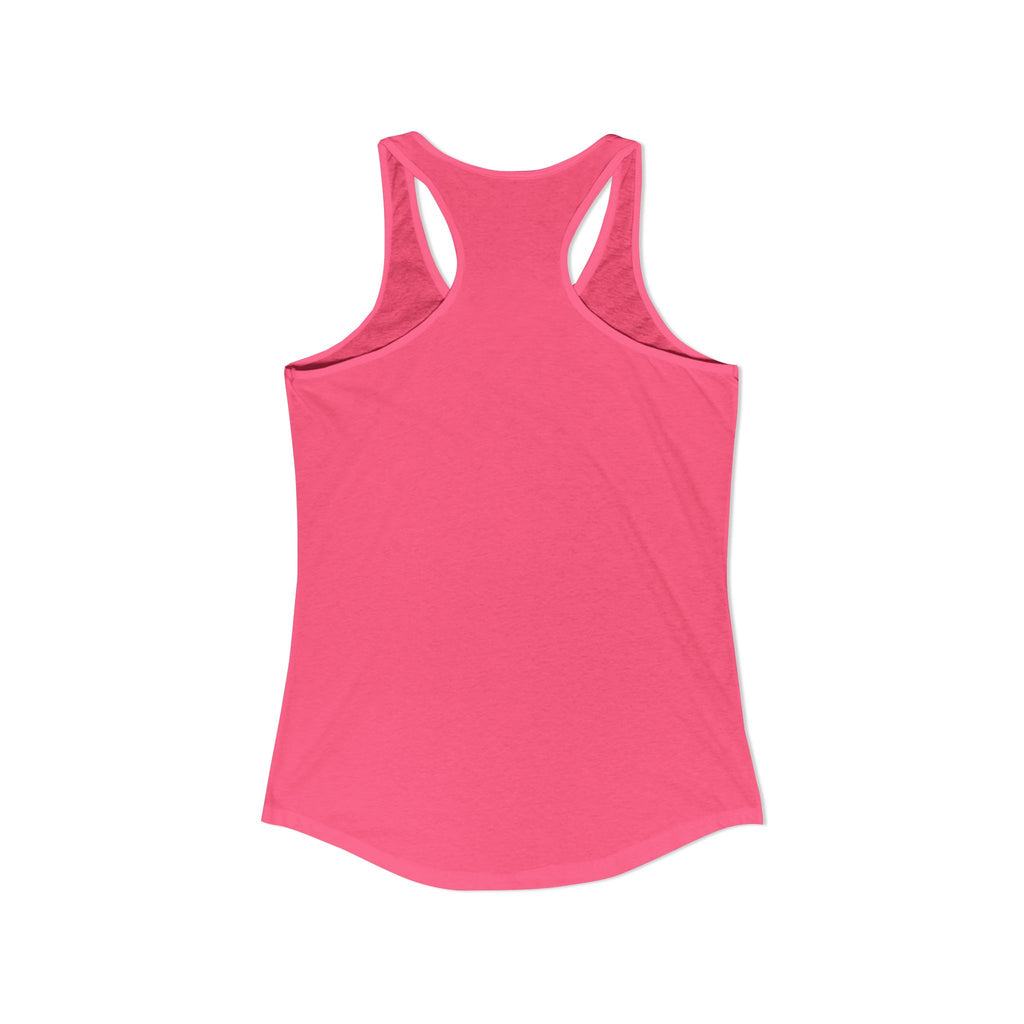 Savage Not Average Pink Script Racerback Tank product view 28 – No Filter Daily