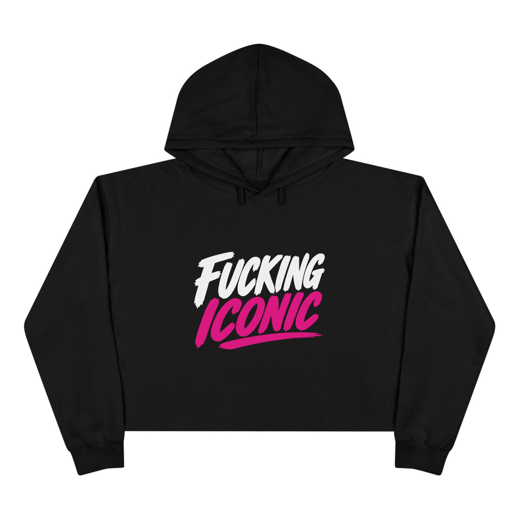 Fucking Iconic Crop Hoodie