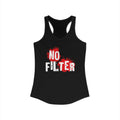No Filter Distressed Racerback Tank product view 1 – No Filter Daily