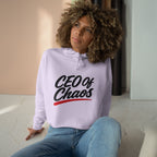 CEO of Chaos Crop Hoodie