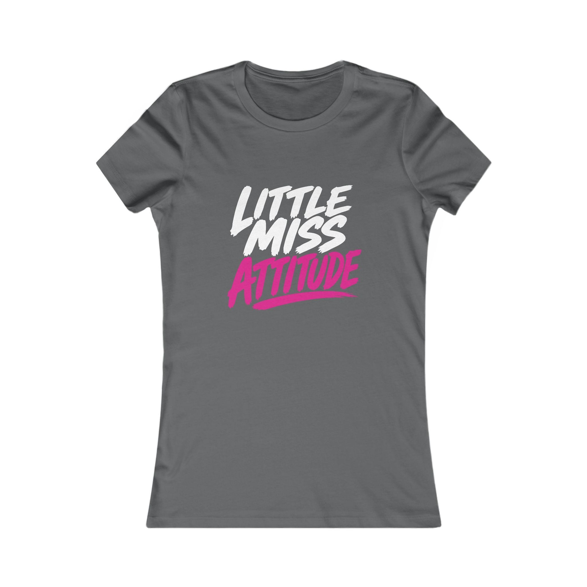 Little Miss Attitude Slim-Fit T-Shirt