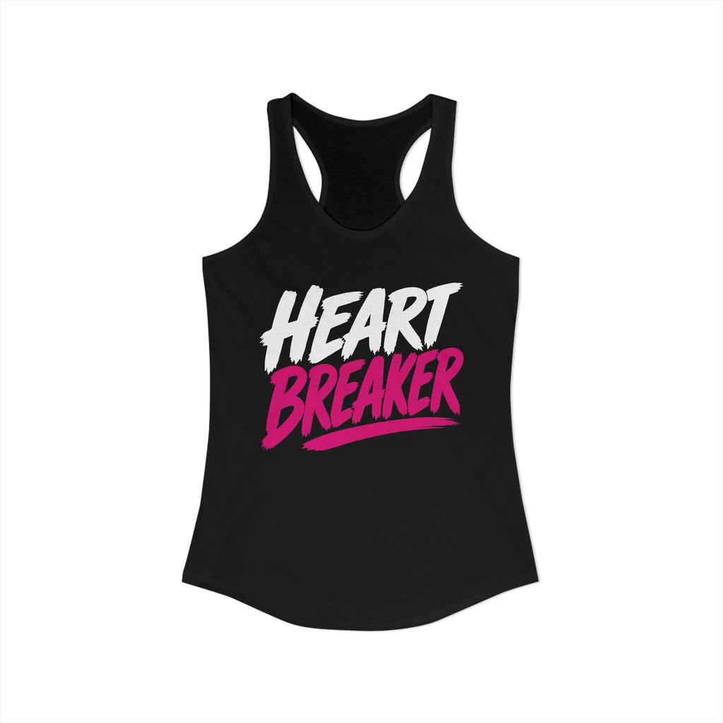 Heart Breaker Racerback Tank product view 1 – No Filter Daily