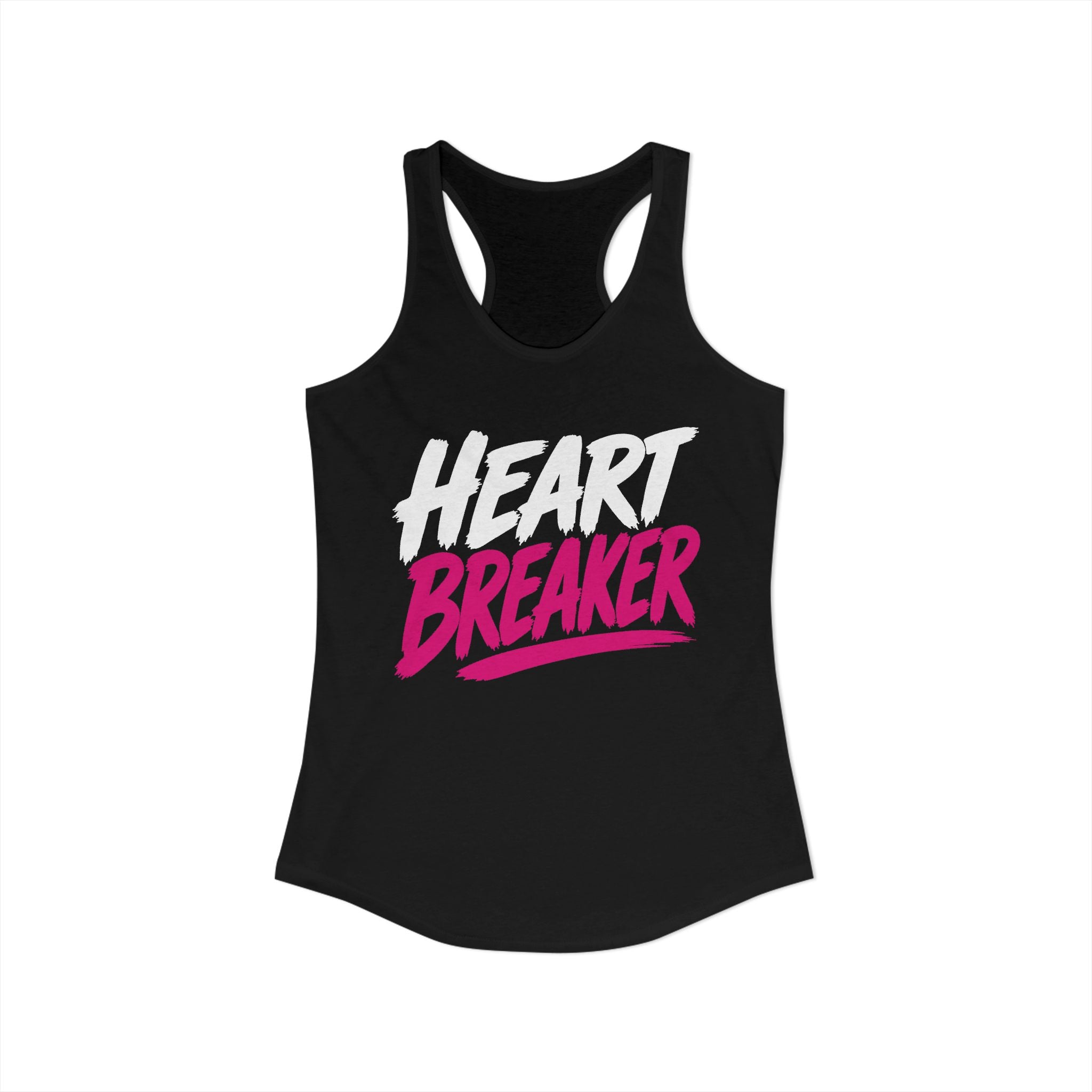 Heart Breaker Racerback Tank product view 1 – No Filter Daily