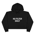 No Filter Daily Cropped Hoodie
