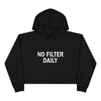 No Filter Daily Cropped Hoodie