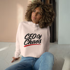 CEO of Chaos Crop Hoodie