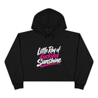 Little Ray of Fucking Sunshine Cropped Hoodie